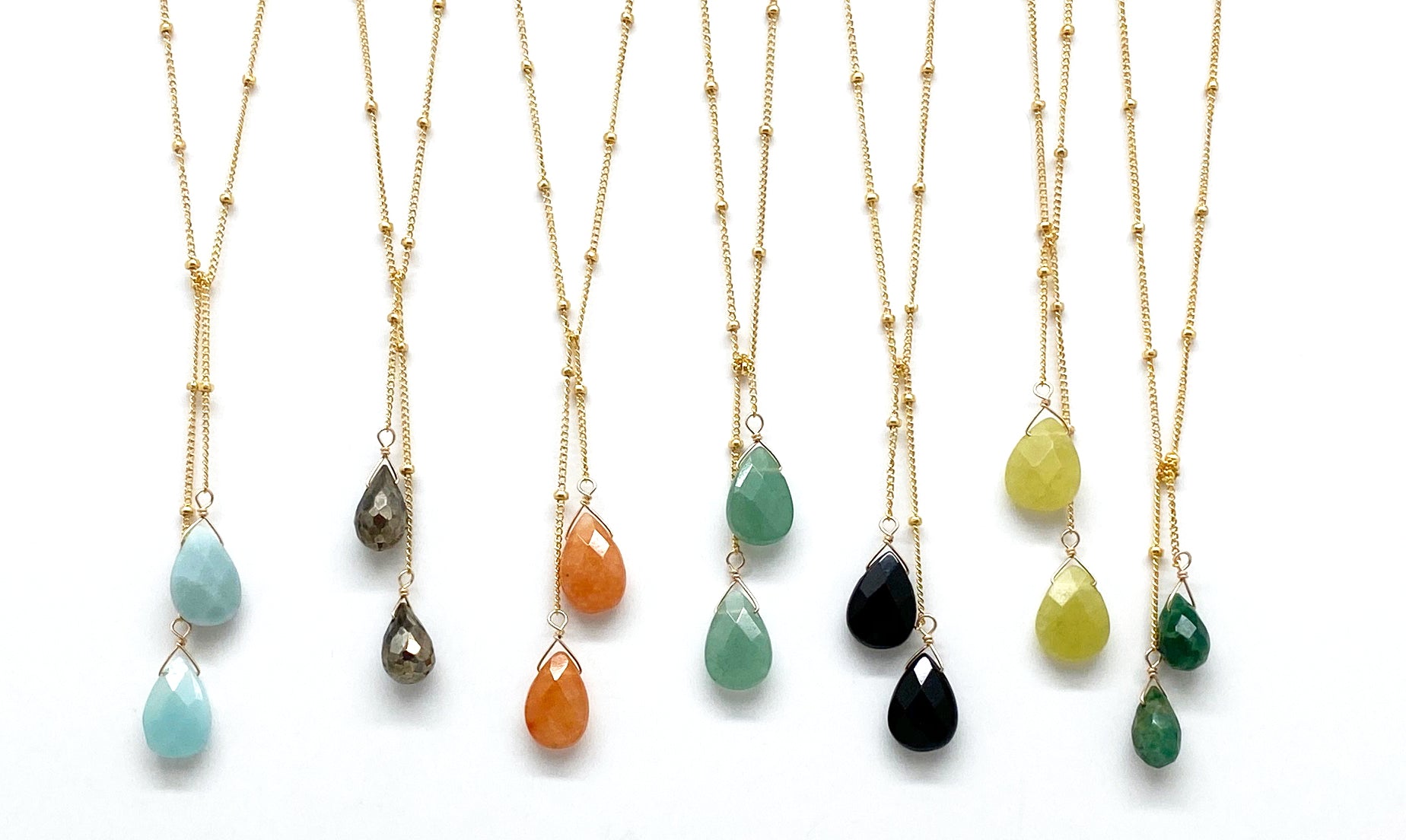 Wasabi Jewelry Lariats