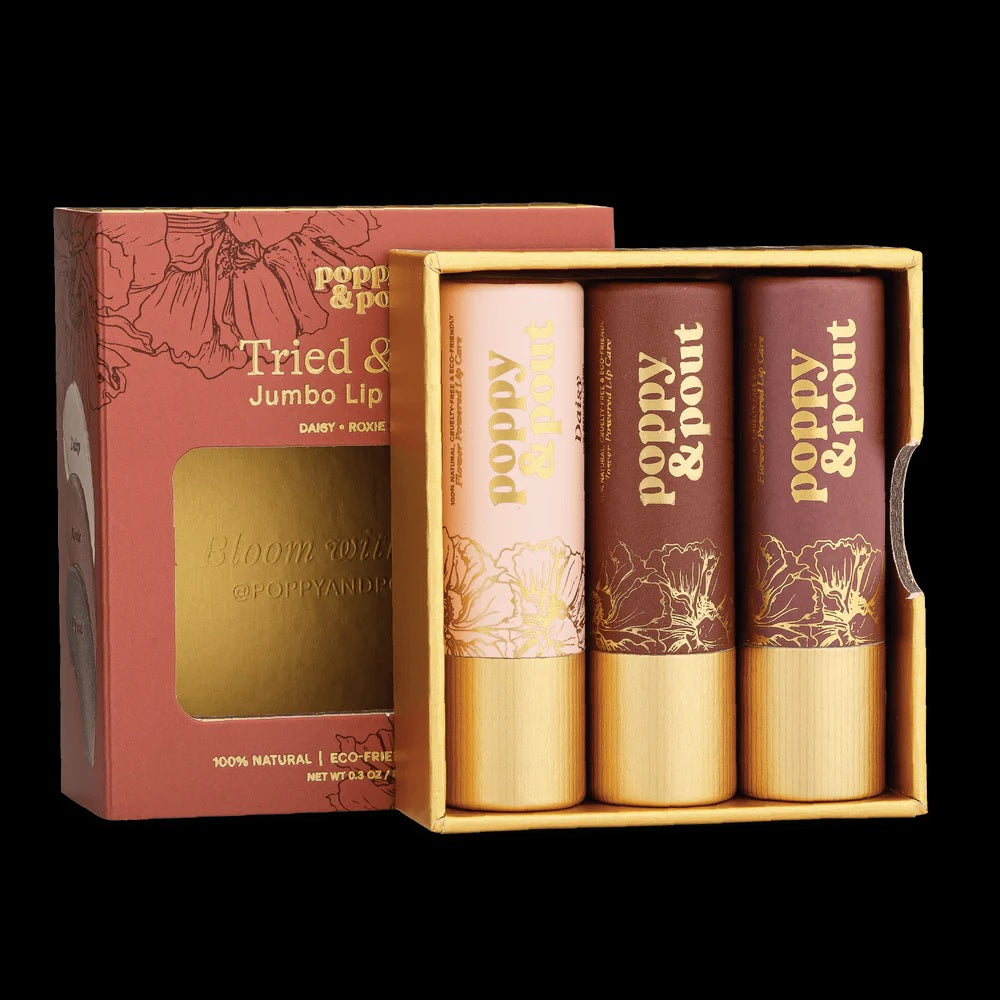 Lip Tint Gift Set - Tried & True Poppy & Pout