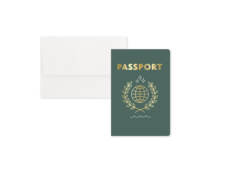 Passport Pop-Up Card UWP Luxe