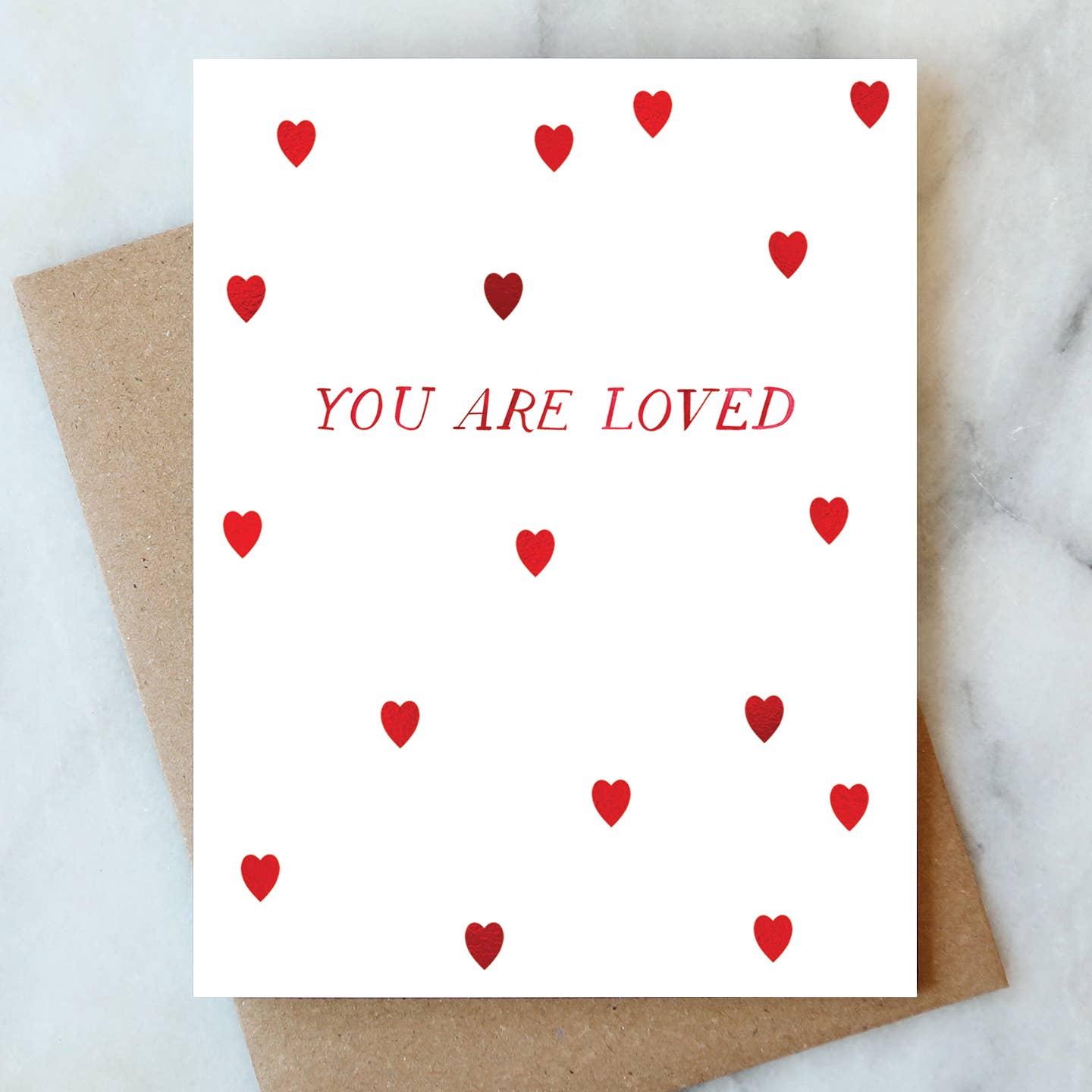 You Are Loved Greeting Card Abigail Jayne Design