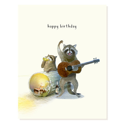 Garage Band - Birthday Card