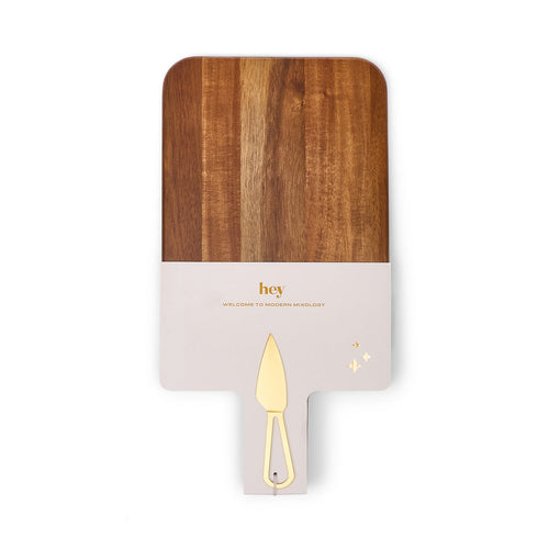 Load image 1 in gallery view. The Garth Cheese Board and Knife Set Here's How