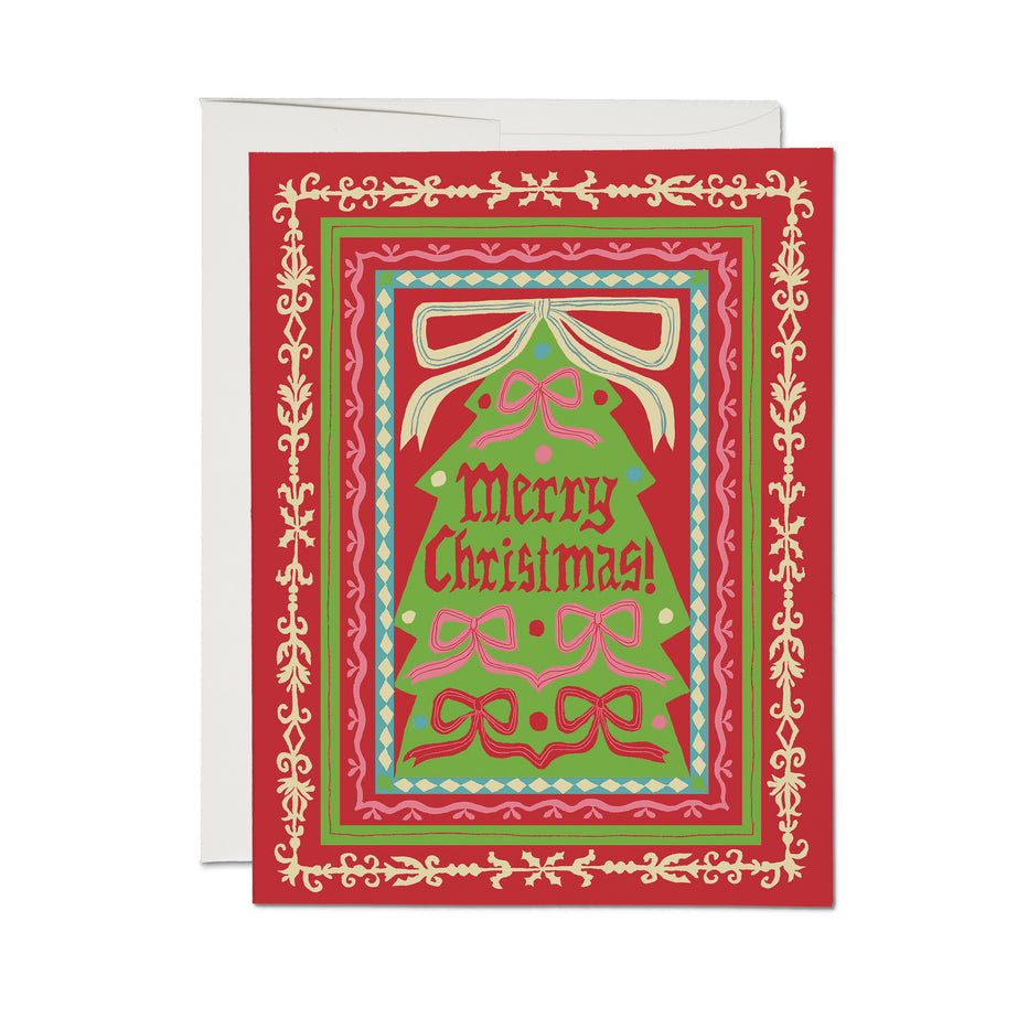 Christmas Stamp SPOT Holiday Card