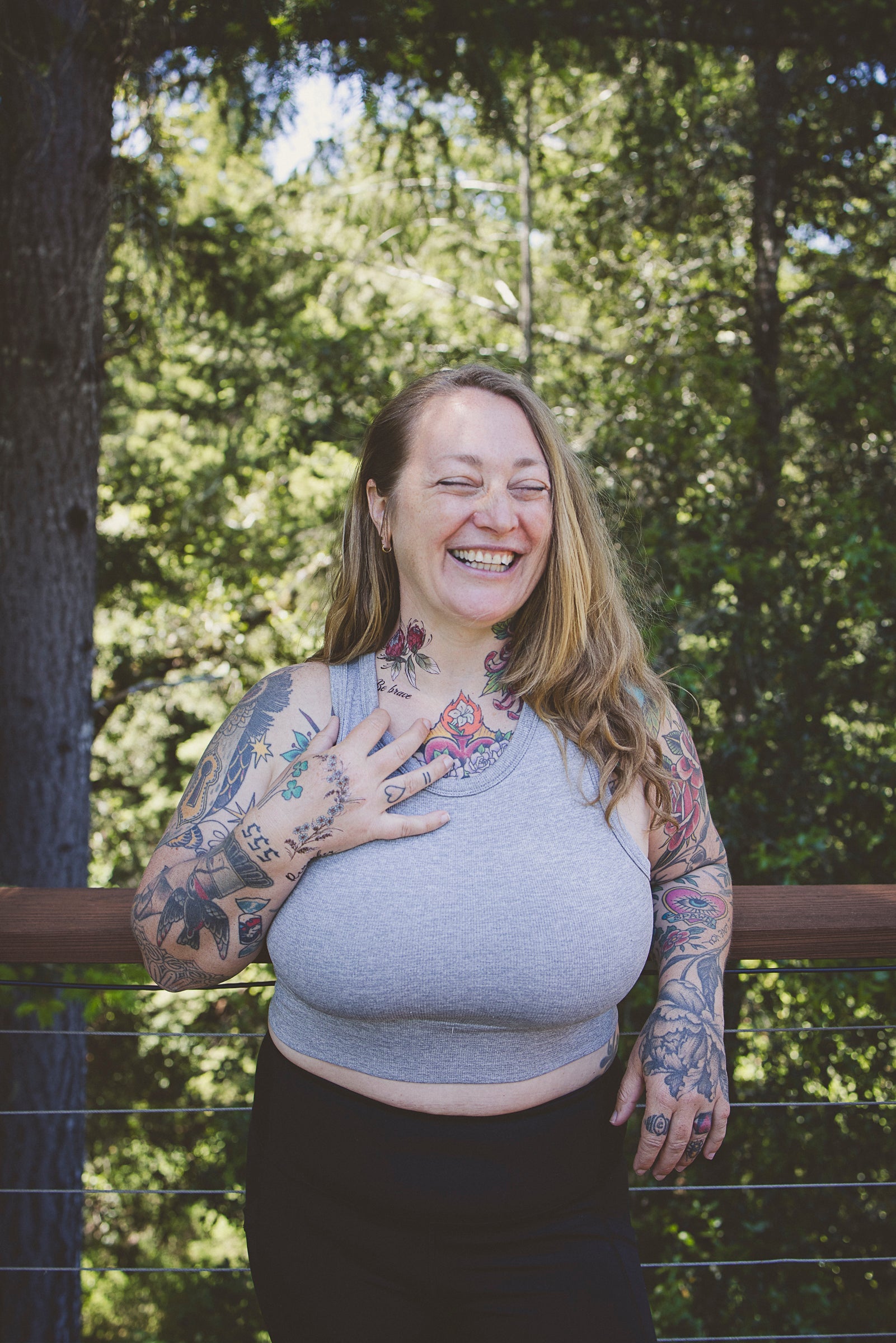 Tiny Intentions Temporary Tattoo - Be Brave - Protea flower