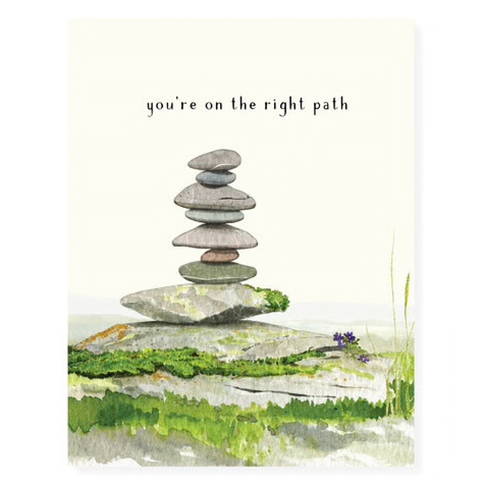 Right Path Encouragment Card