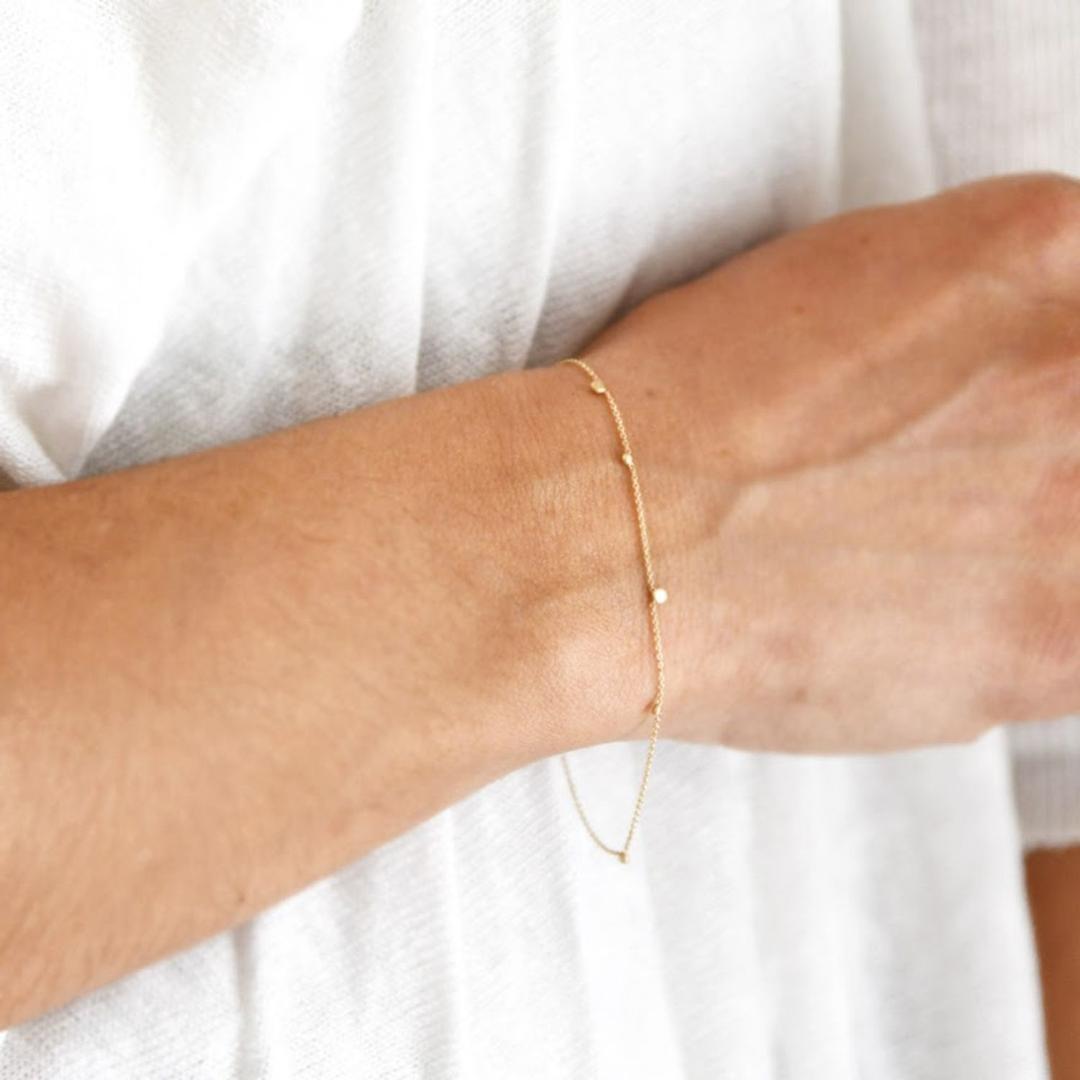Random Itty Bitty Bracelet - 14 Karat Gold Carla Caruso