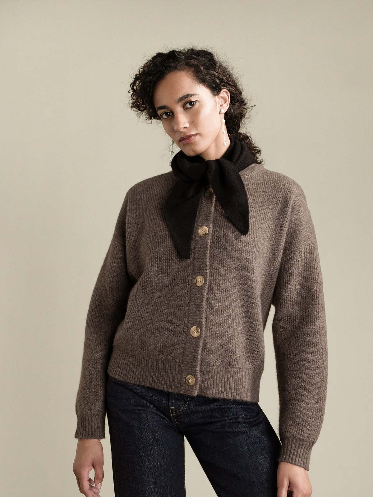 Cashmere Triangle Scarf