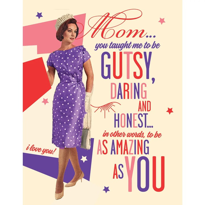 Gutsy Mom Mother's Day Card