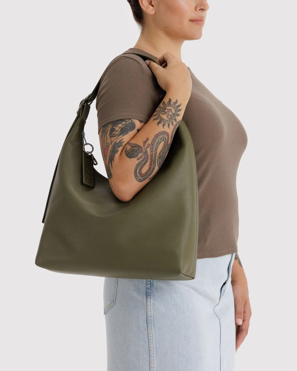 Recycled Leather Shoulder Bag - Homage Pasadena