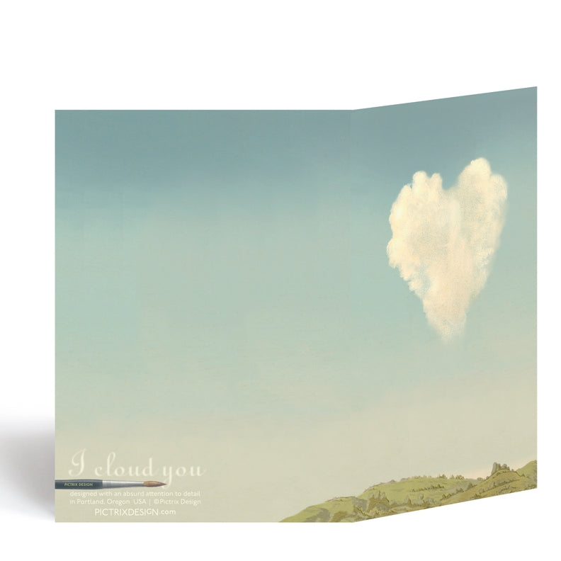 I Cloud You Love Card