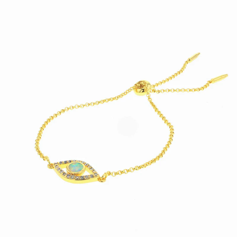 Pharaoh Bracelet- Gold Plated Lotus Jewelry