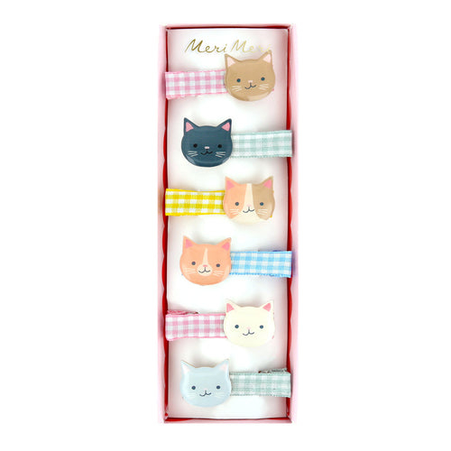 Load image 1 in gallery view. Kitten Club Hair Clips