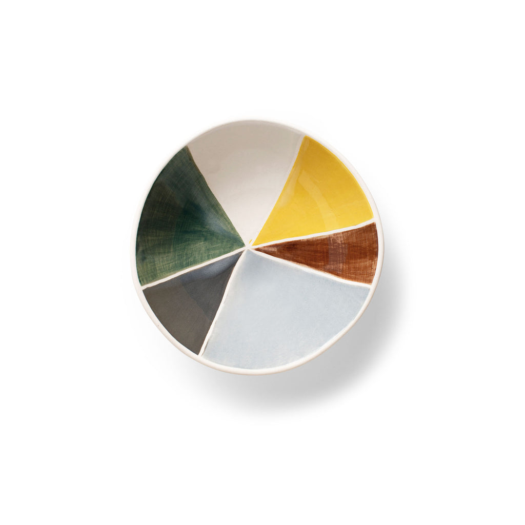 Color Wheel Round Dish