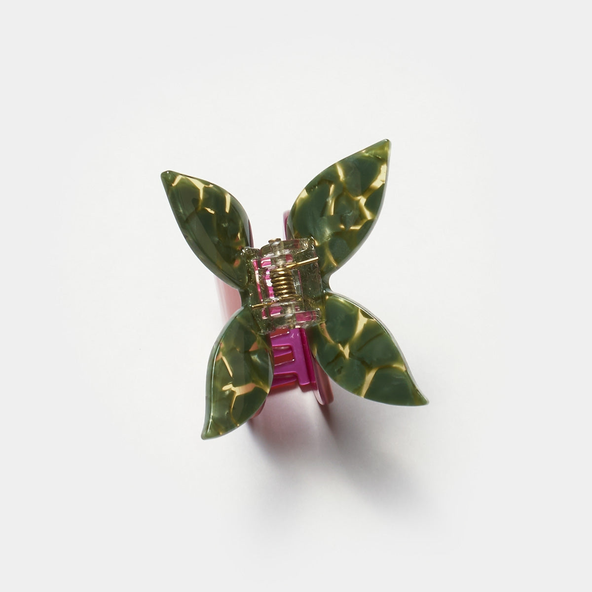 Red Pomegranate Butterfly Hair Claw