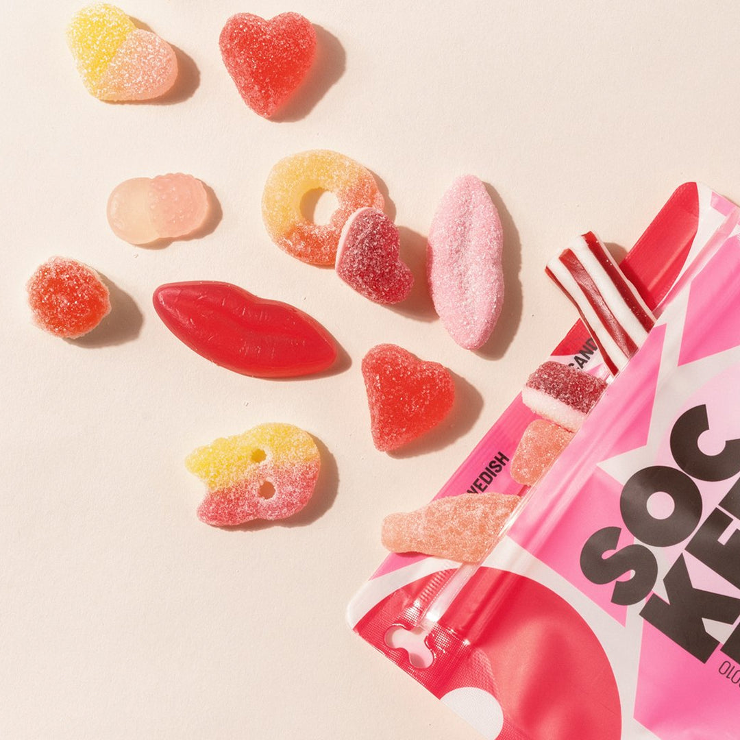 Valentine's Day Love Gummy Mix Pouch Sockerbit
