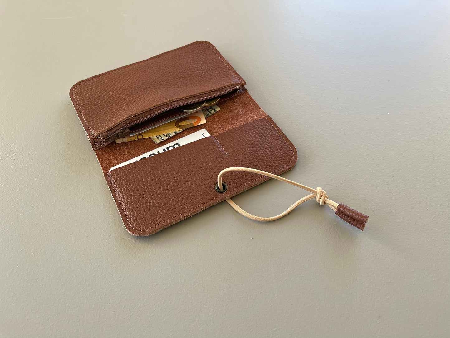 Leather Knot Wallet