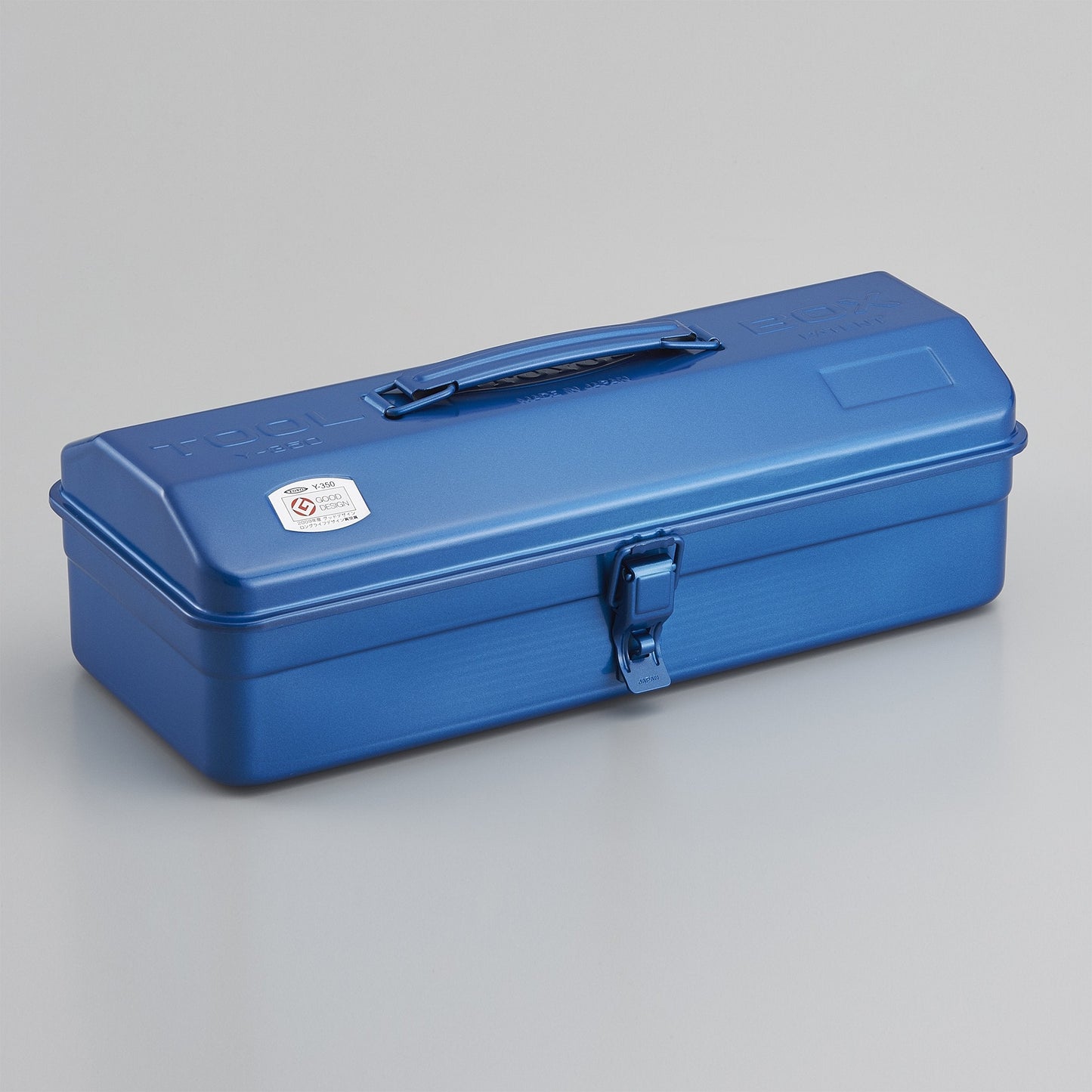 Steel Toolbox with Top Handle and Camber Lid - Y-350