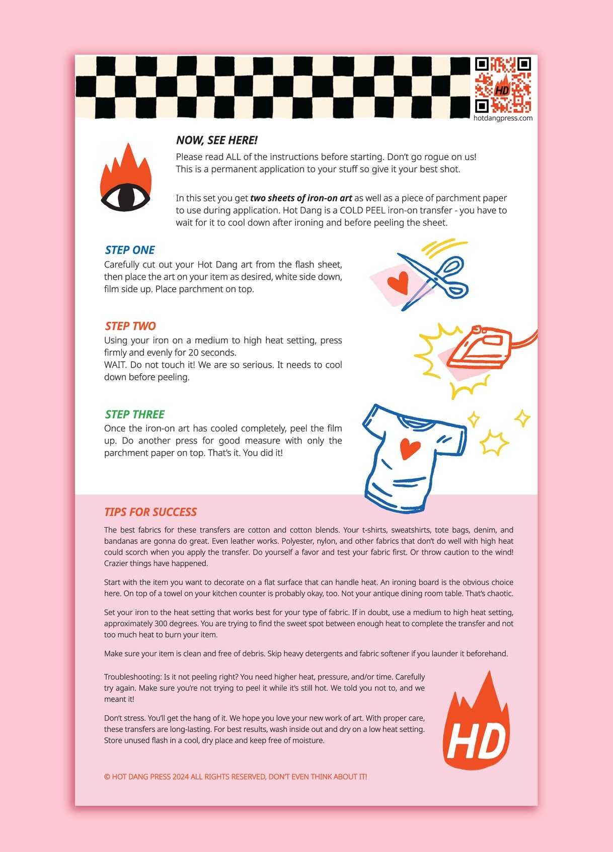 J'adore Le Pain Iron-on Sheet Set