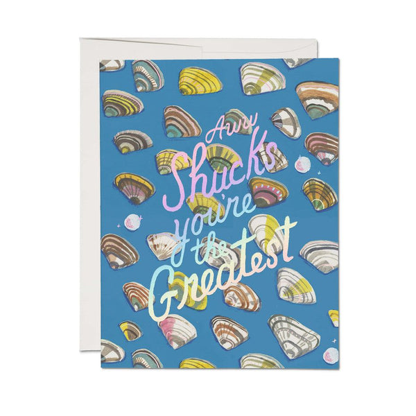 Aww Shucks Greeting Card