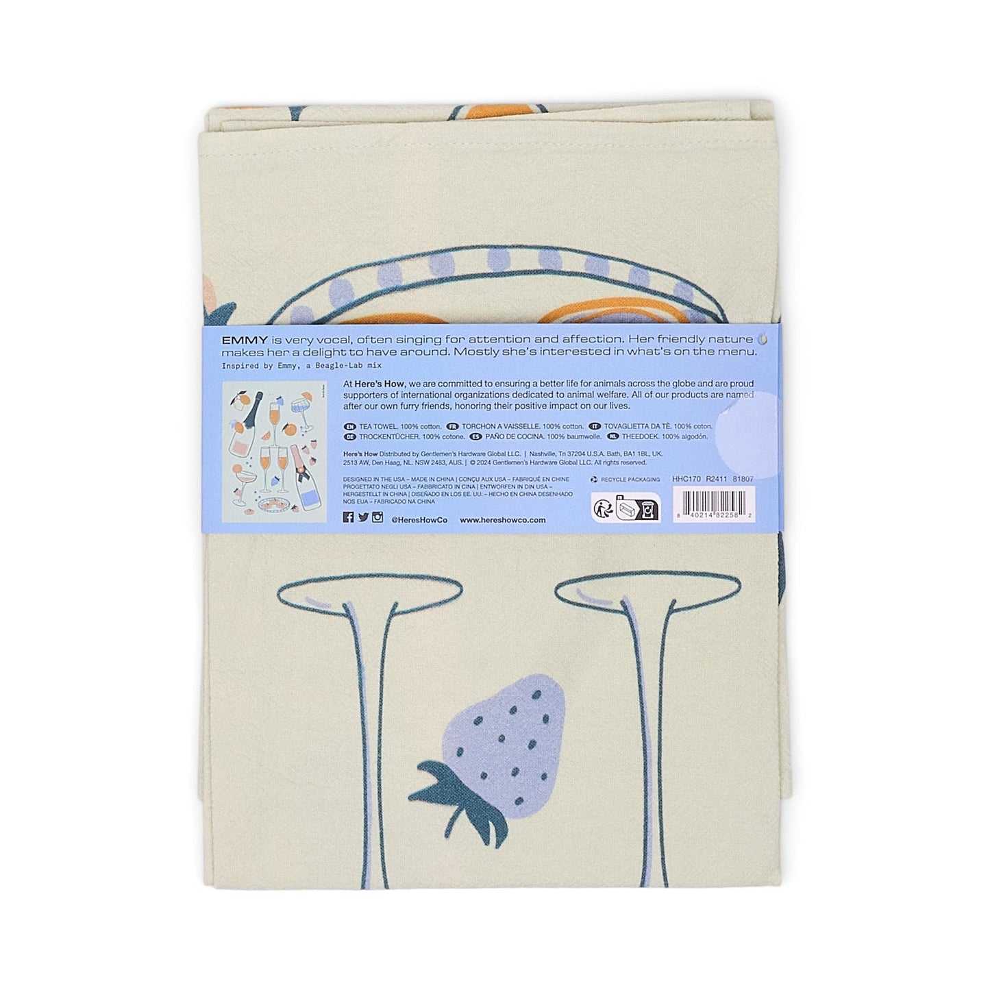 Emmy Tea Towel - Celebration