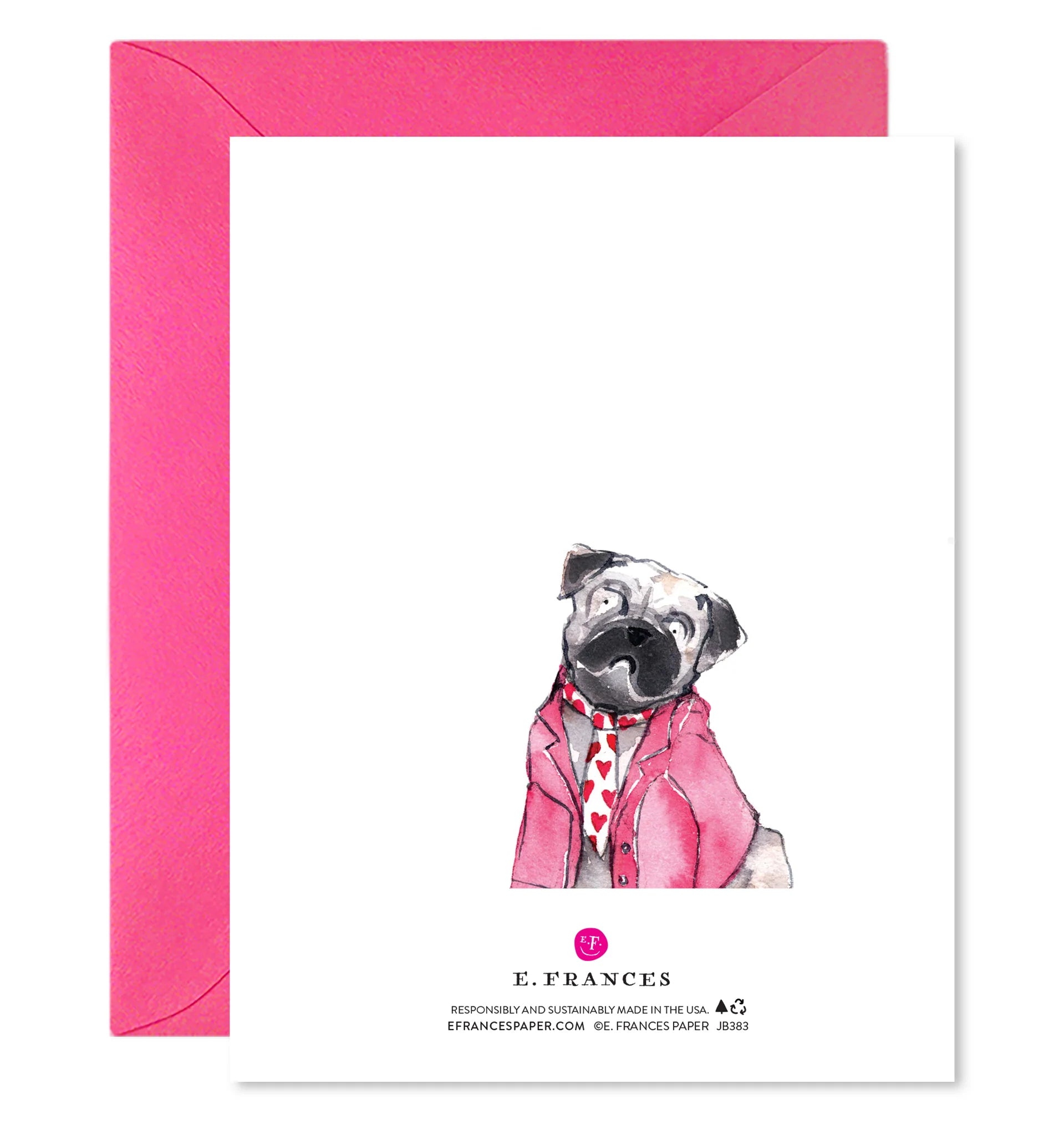 Valentine Dogs Greeting Card