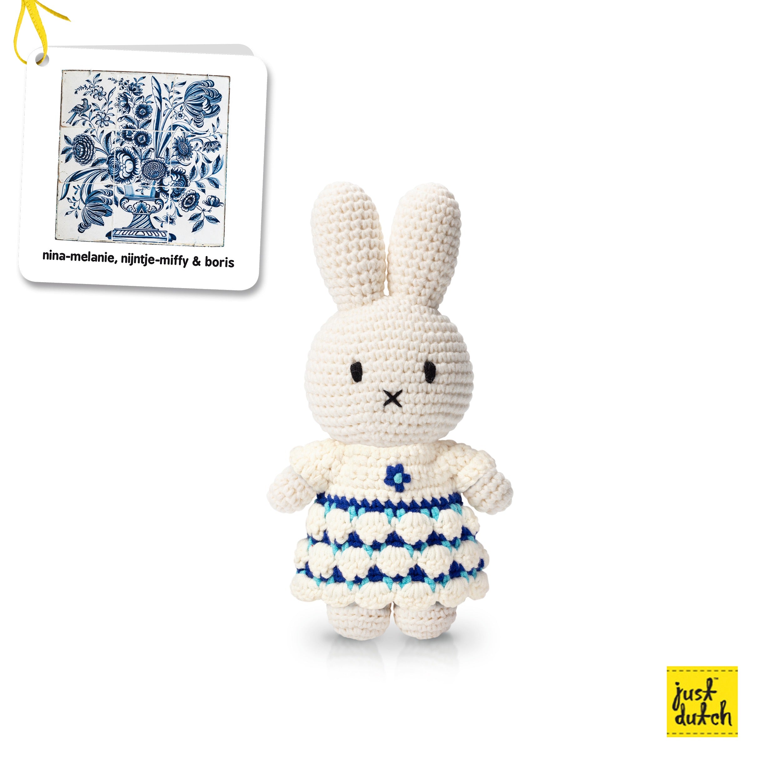 Miffy - Delft Blue Floral Doll