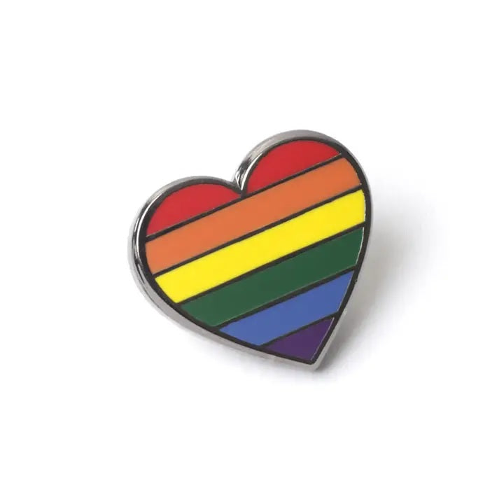 Pride Heart Pin