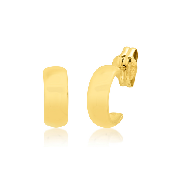 14K Gold Huggies