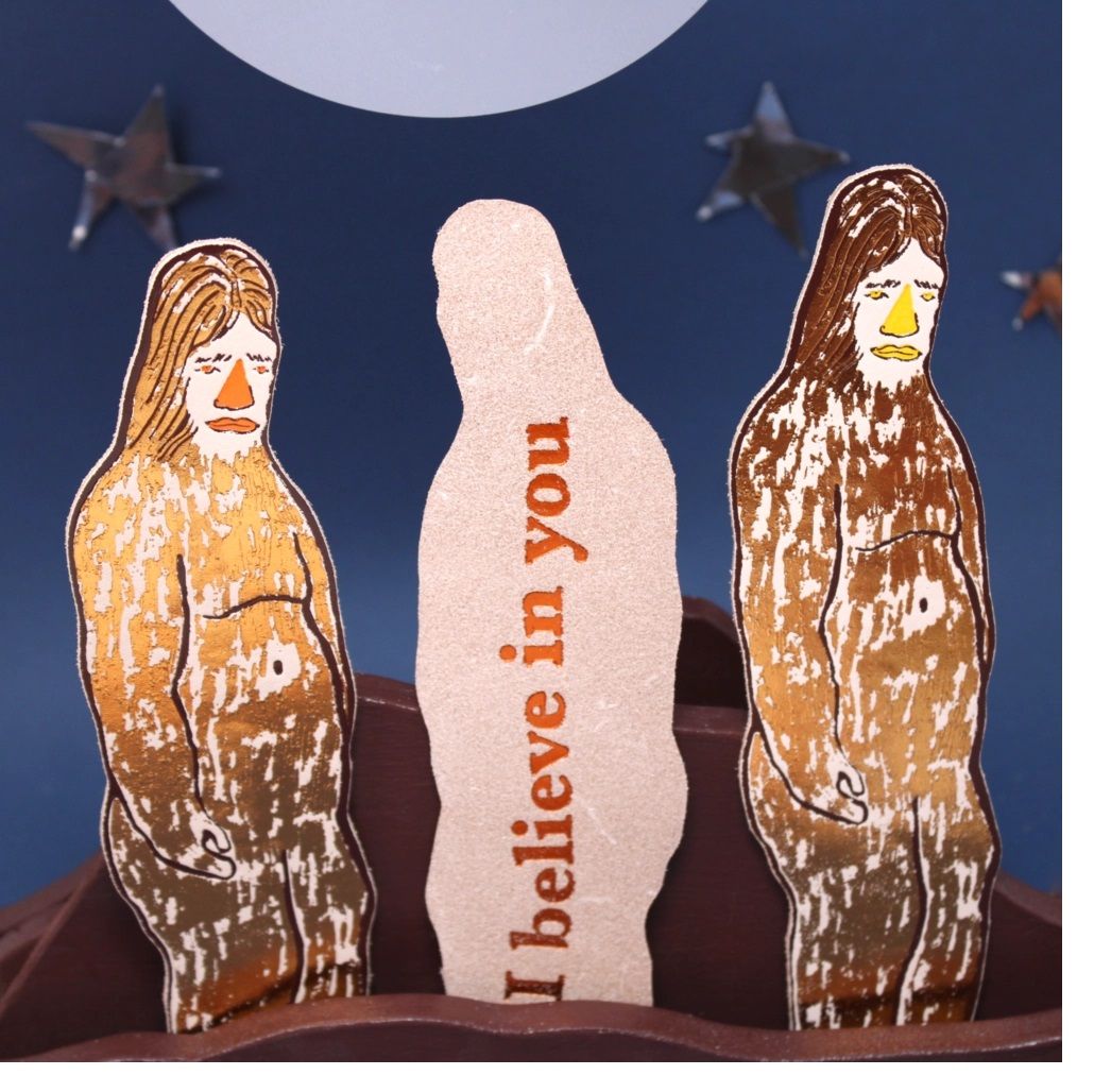 "I Believe in You" Yeti Bookmark