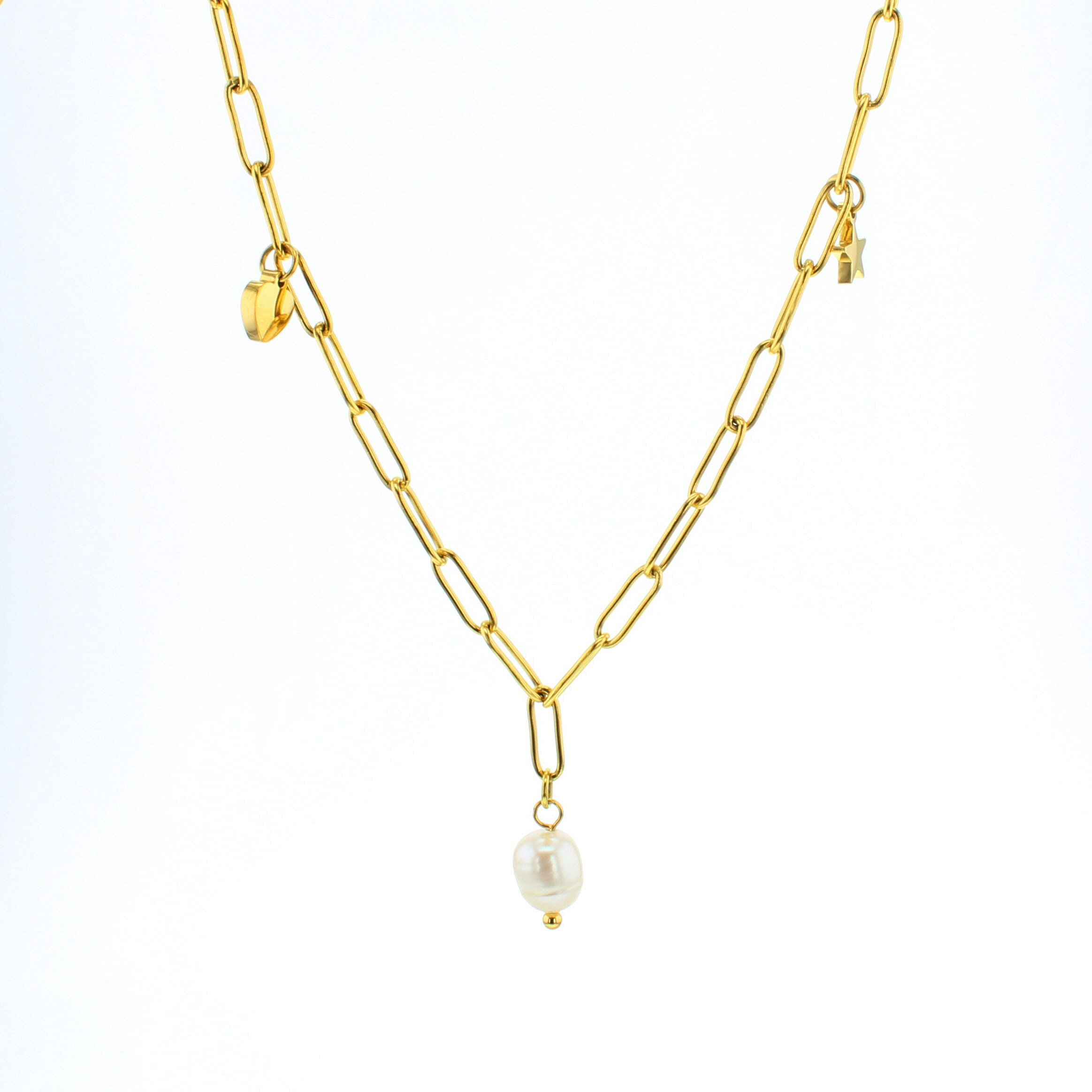 Stella Waterproof Necklace Lotus Jewelry