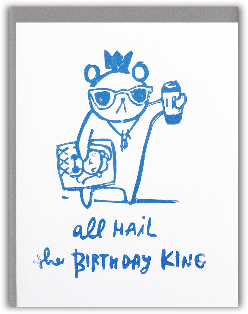 Birthday King Card