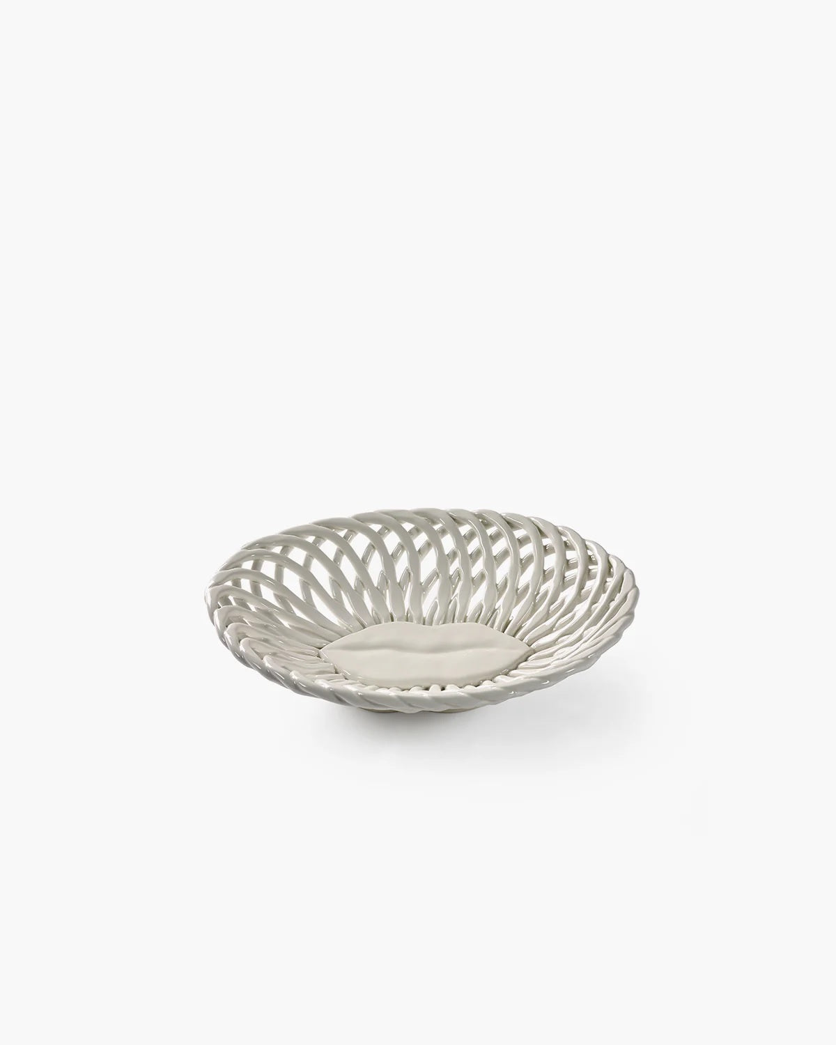 Handcrafted Earthenware Salvador Bread Basket Serax