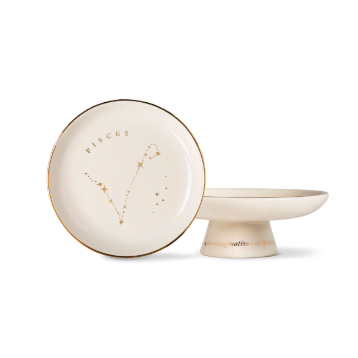 Starry Pedestal Tray - Pisces