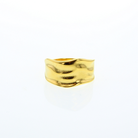 Gold Waterproof Ring - Blaze