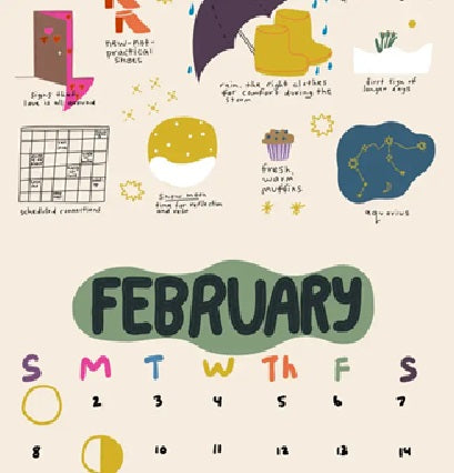 2026 Only Good Things 12 Month Wall Calendar