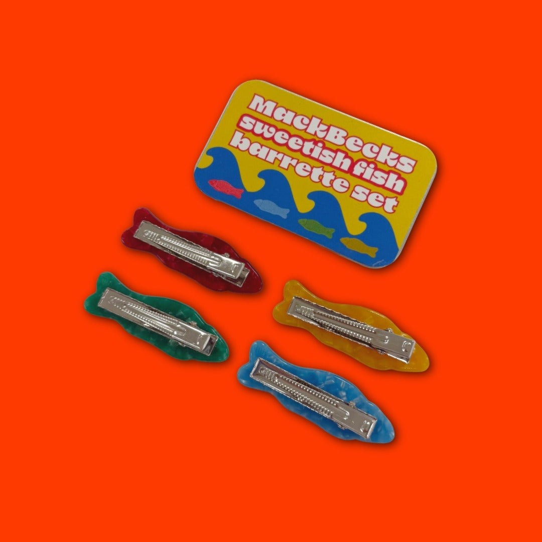 Sweetish Fish Barrette Set MackBecks