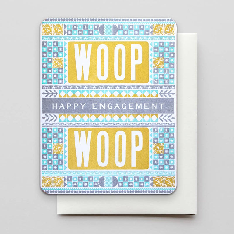 Woop Woop Engagement Card