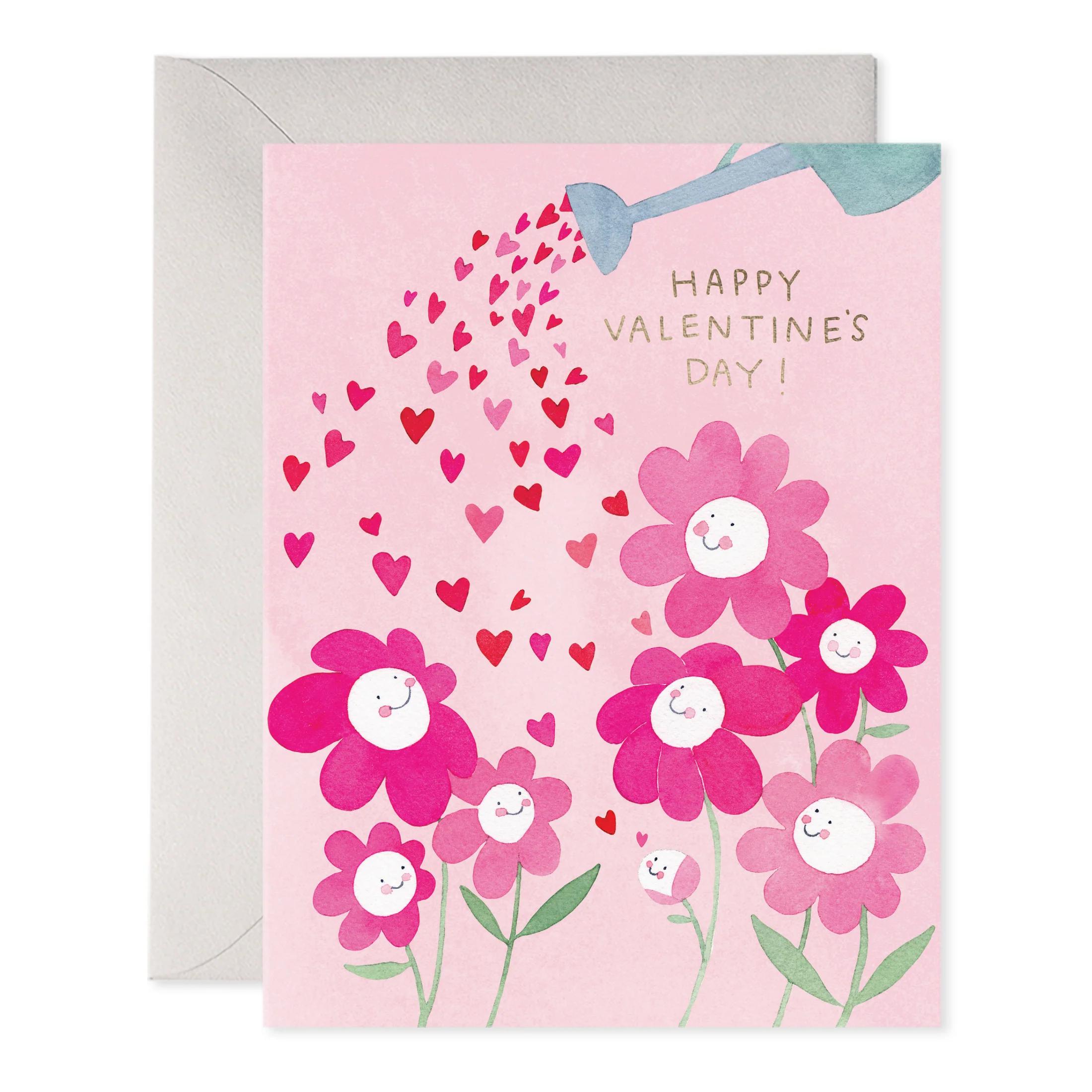Pouring Love Valentine Card