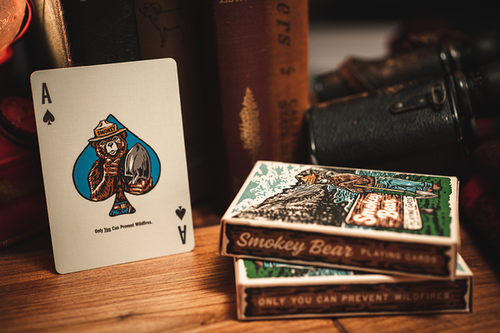 Load image 1 in gallery view. Smokey Bear Playing Cards