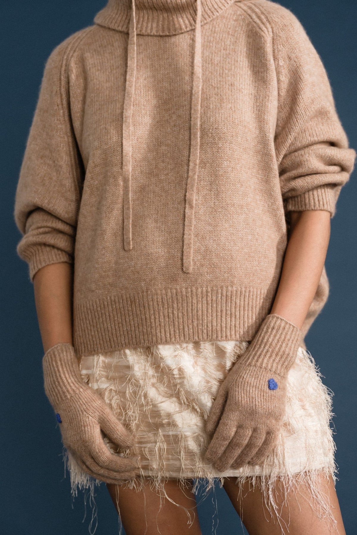 Cashmere Heart Gloves