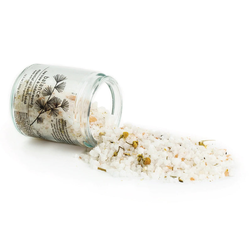 Essential Oil Bath Soak - BALANCE | Tea Tree & Cedarwood