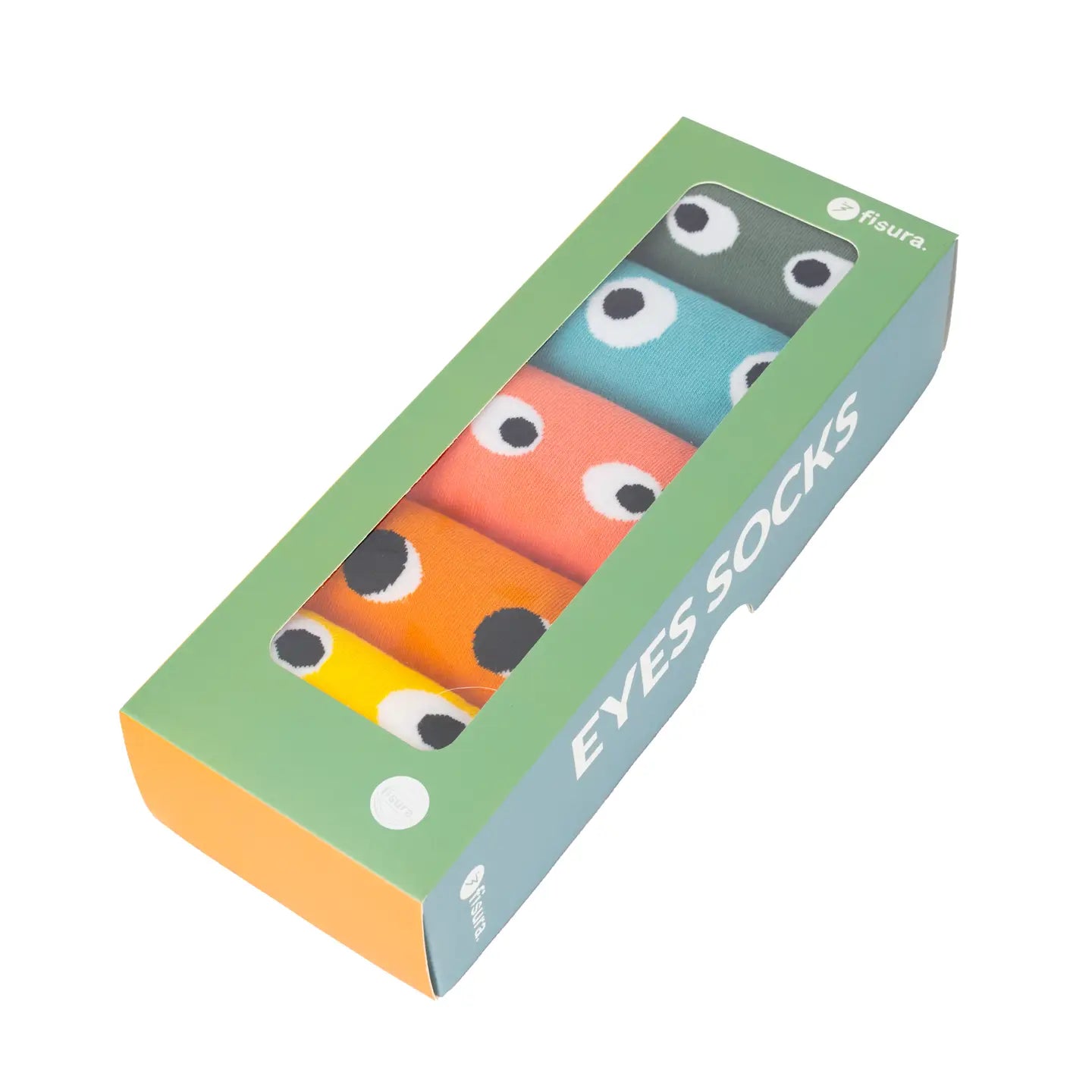 Set of 5- Funny Eye Socks