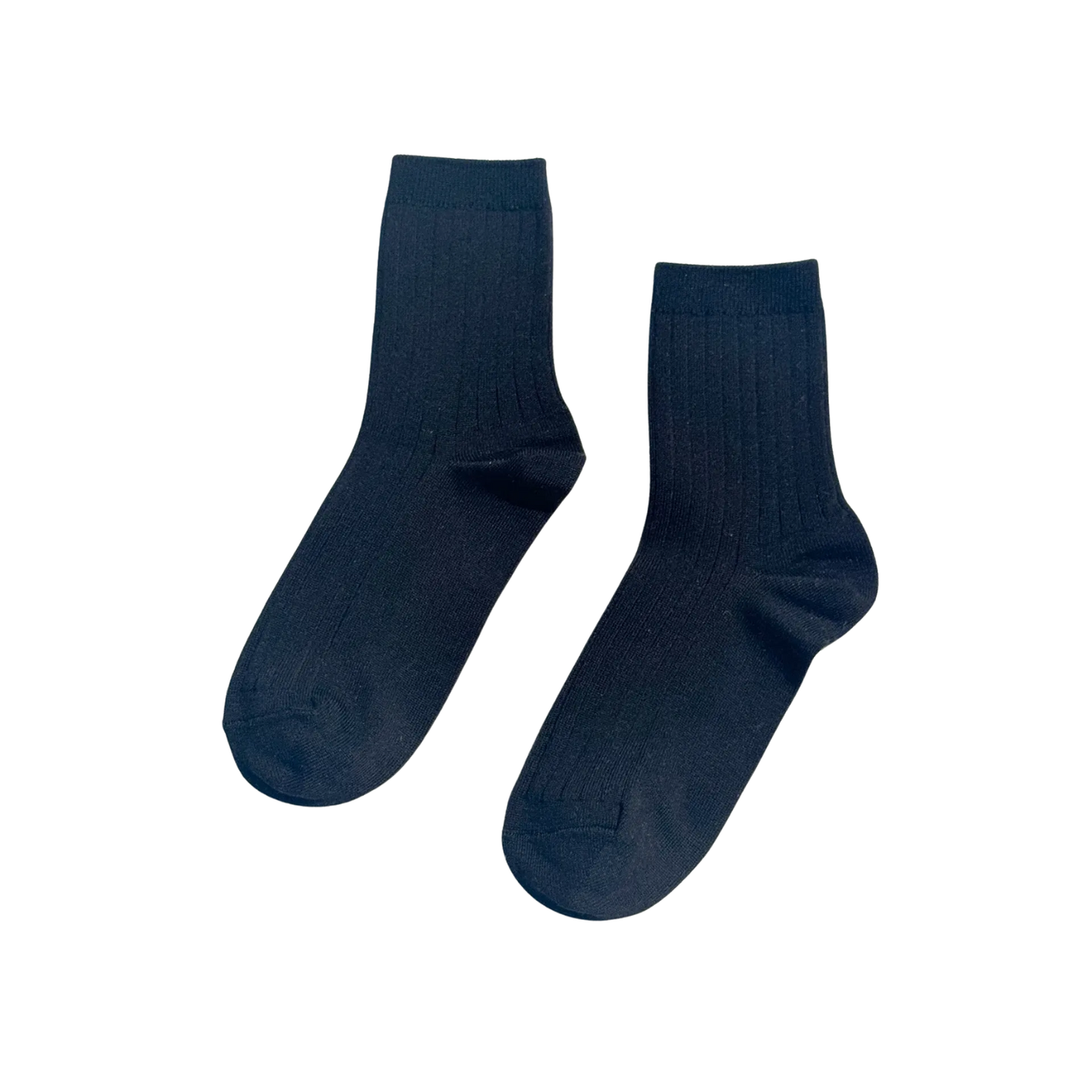 Her Socks - Mercerized Combed Cotton Rib Le Bon Shoppe