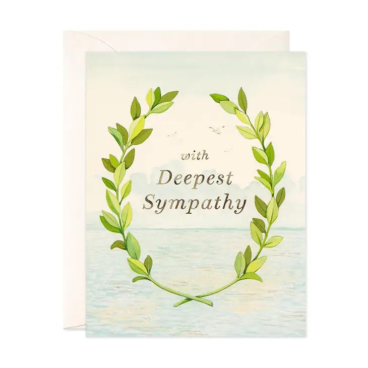 With Deepest Sympathy Card JooJoo Paper