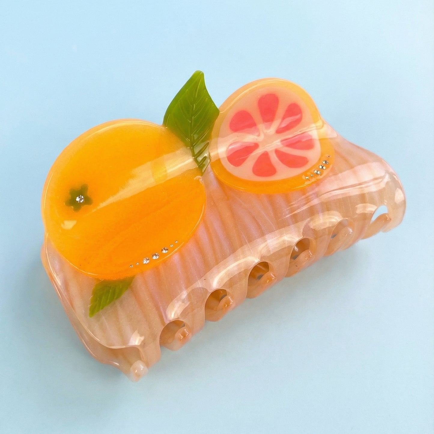 California Pomelo Hair Claw