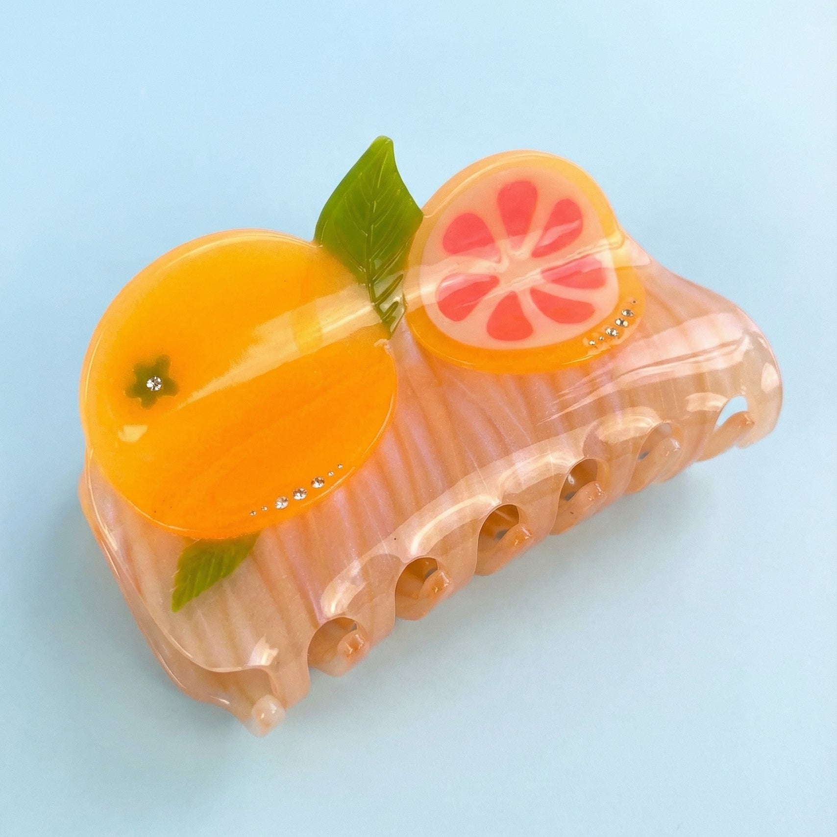 California Pomelo Hair Claw