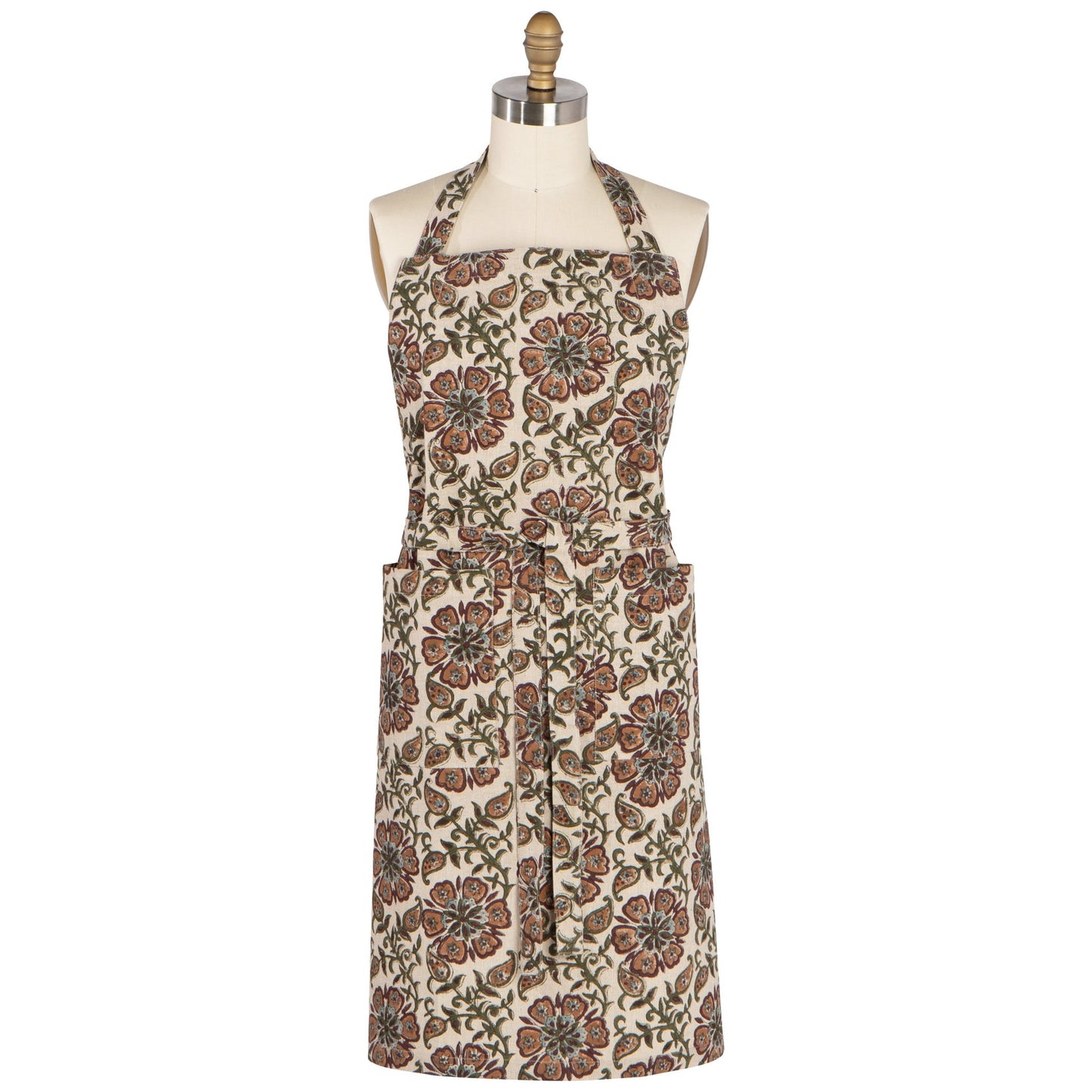 Block Print Apron - Elysian Danica