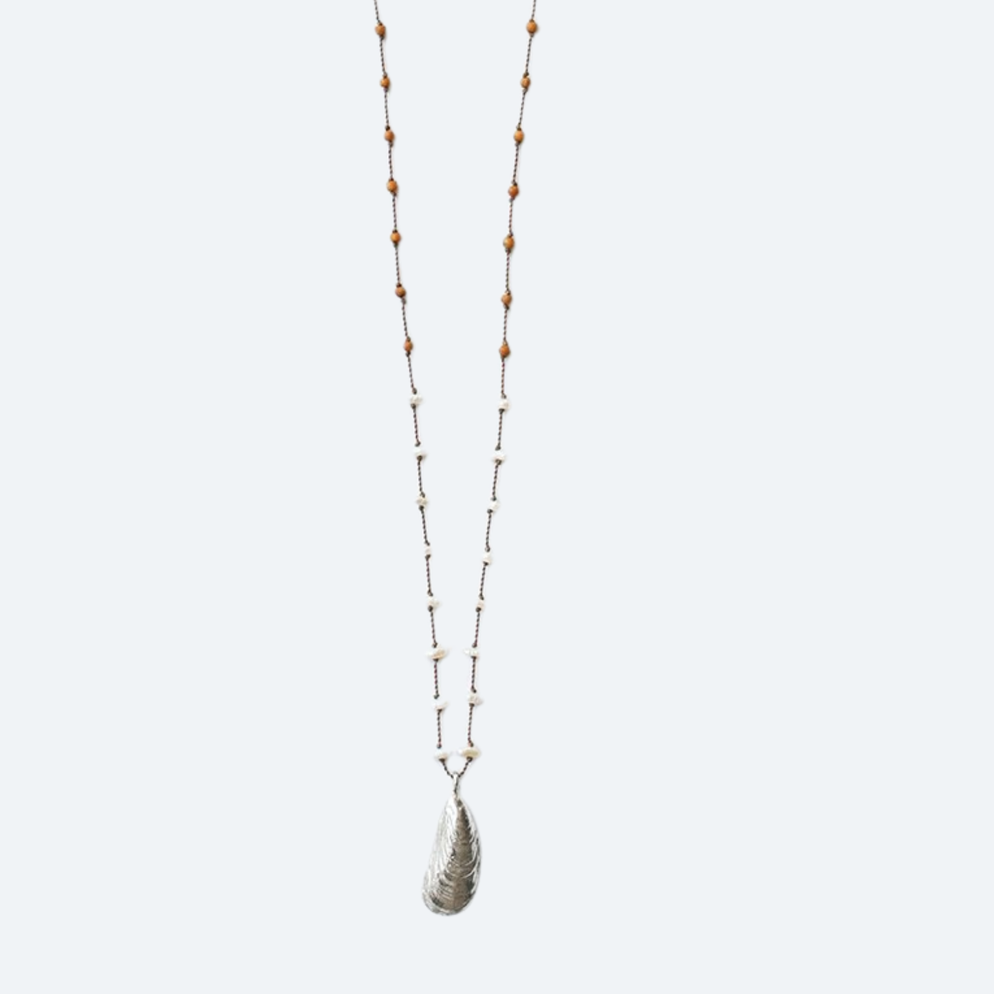Silver Shell Necklace