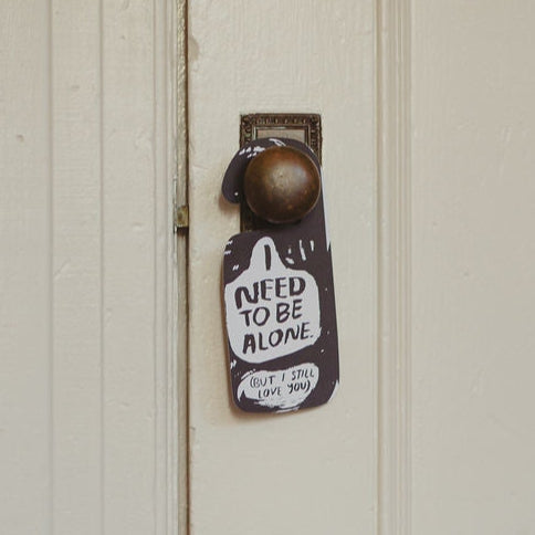 Alone Time Door Hanger People I've Loved