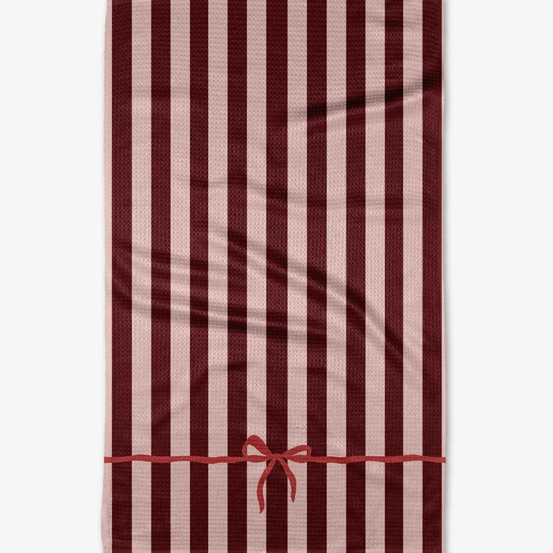 Geometry Kitchen Tea Towel - Mrs. Clause